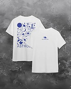 Image de T-SHIRT "STELLON 01" BLANC